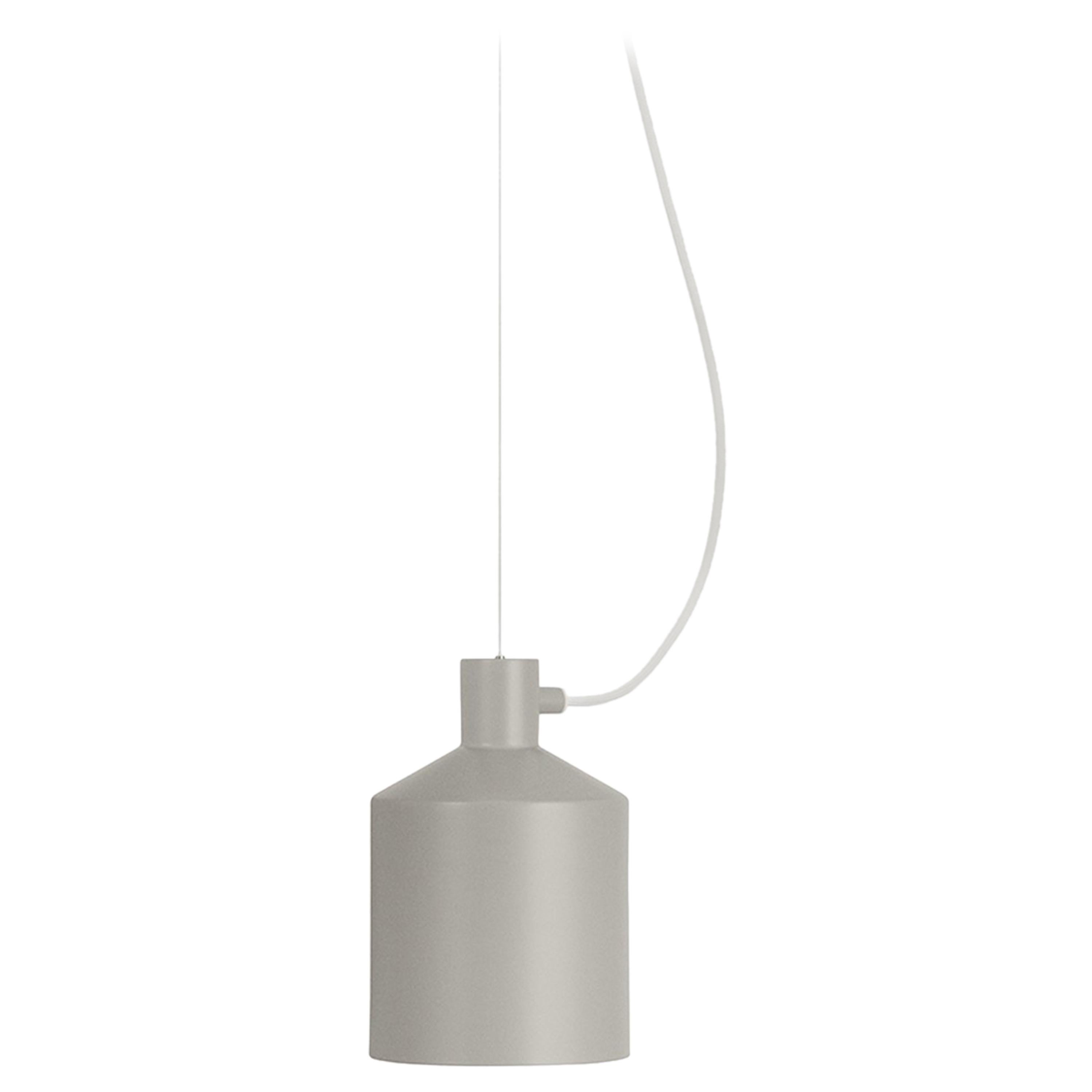 Zero Silo Pendant in Gray by Note Design Studio For Sale