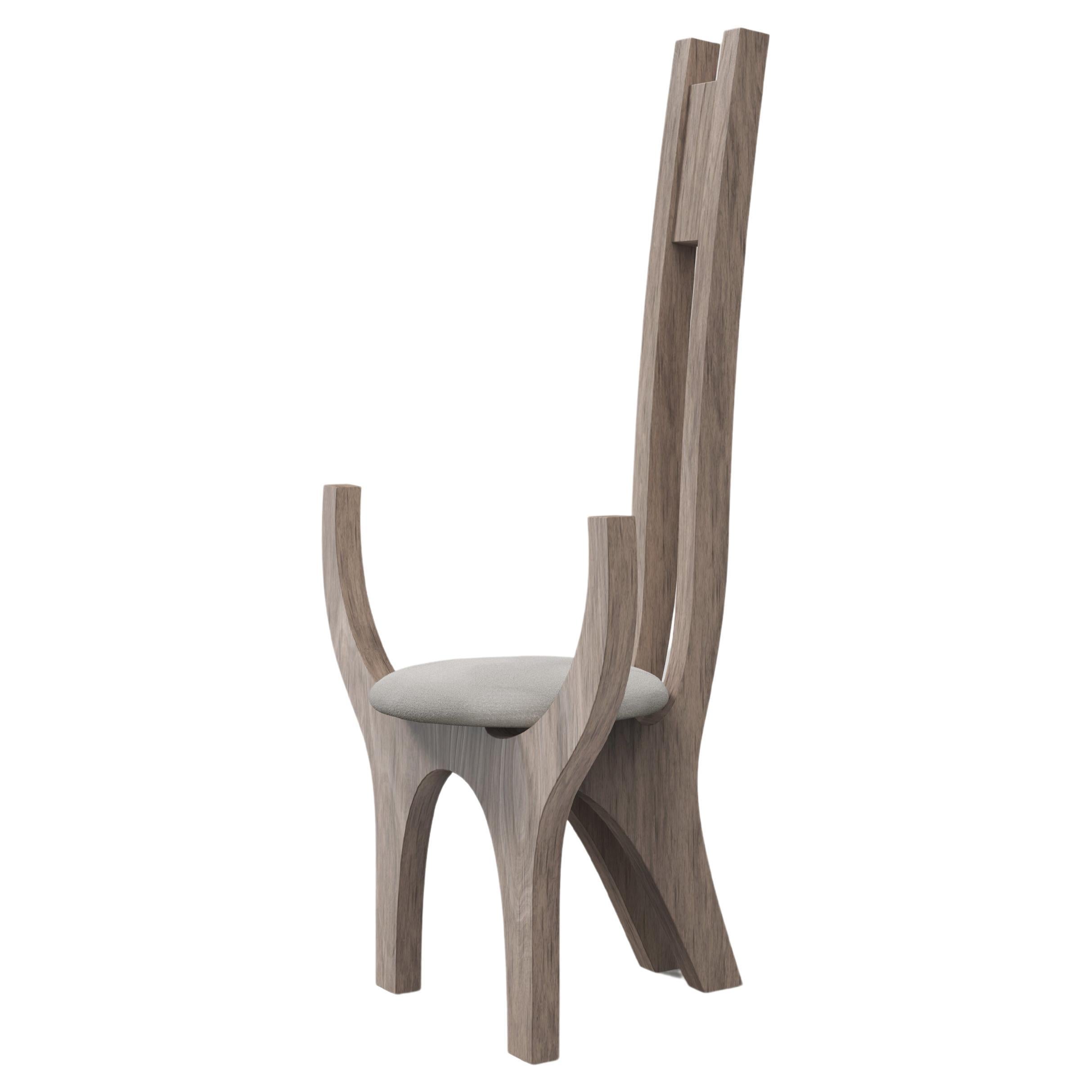 Contemporary Limited Edition Ash Wood Armchair, Zero V2 by Edizione Limitata