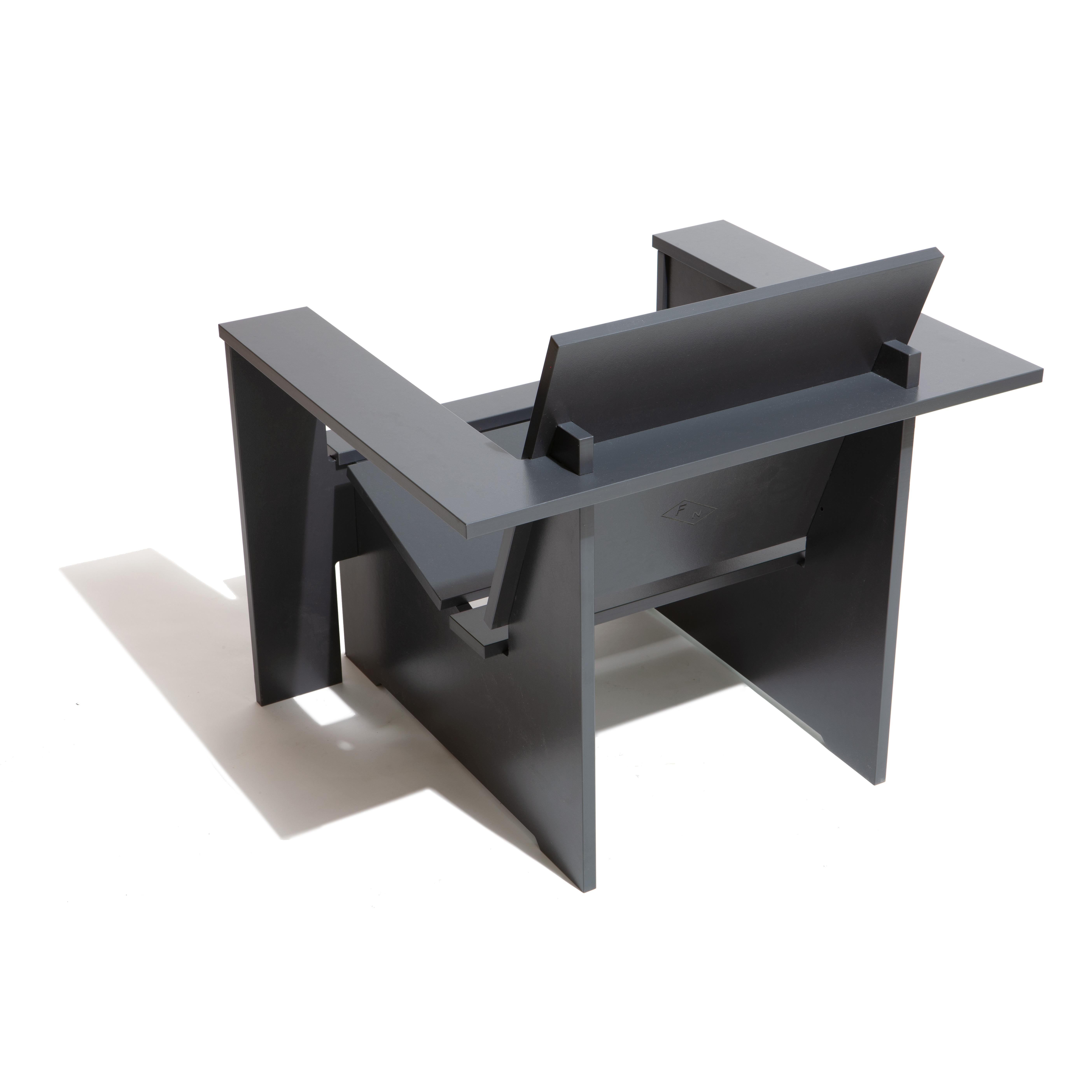 American Zero-Waste, Weatherproof, Body-Fit, Upstate New York-Made Original Lounge Chair For Sale