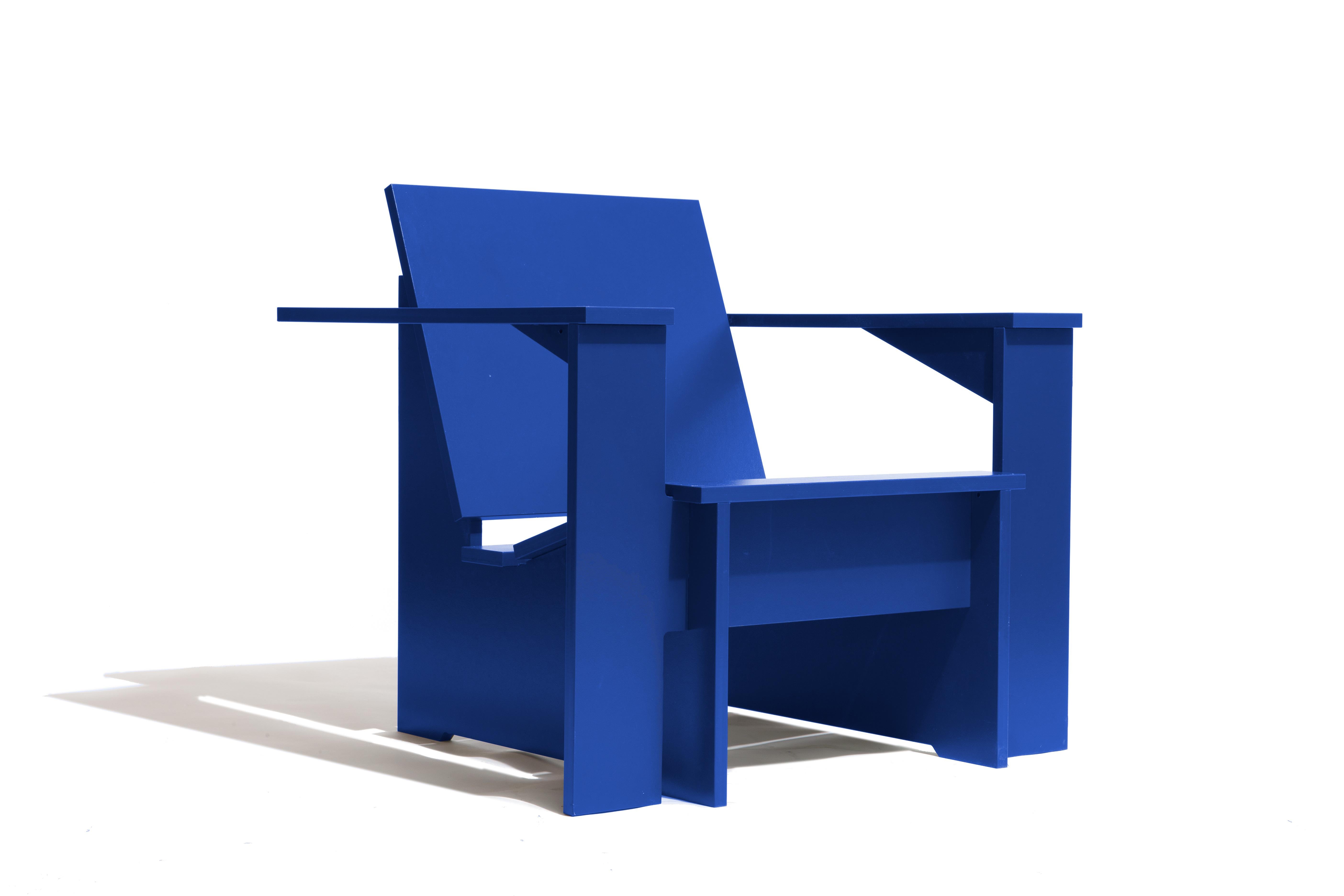 Contemporary Zero-Waste, Weatherproof, Body-Fit, Upstate New York-Made Original Lounge Chair For Sale