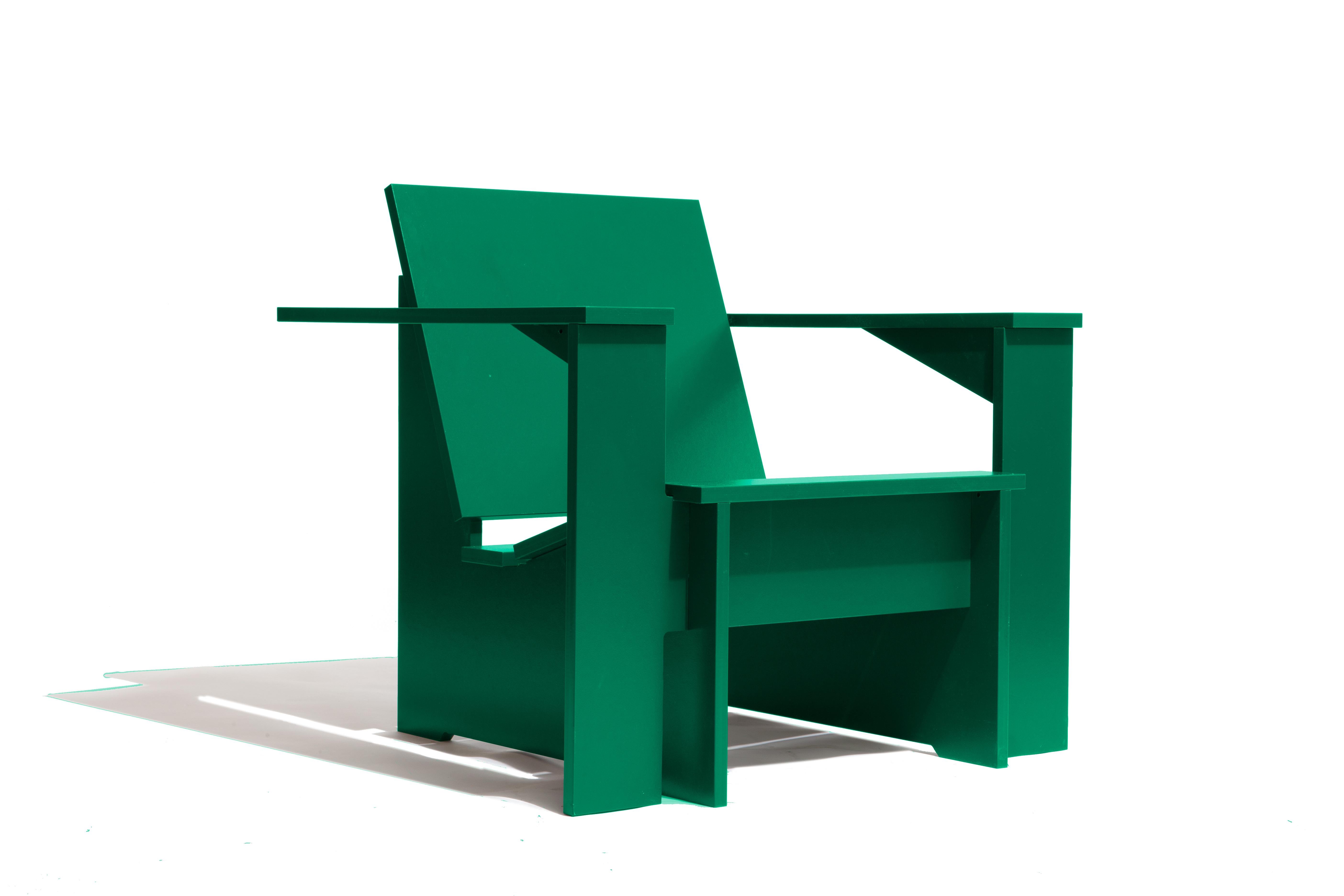 Plastic Zero-Waste, Weatherproof, Body-Fit, Upstate New York-Made Original Lounge Chair For Sale