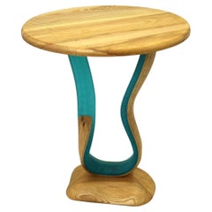 Tavolino Zeta di Raka Studio x Hamdi Studio - Tavolo in resina e Wood Wood