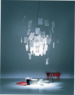 Zettel'z 6 pendant paper lamp by Ingo Maurer