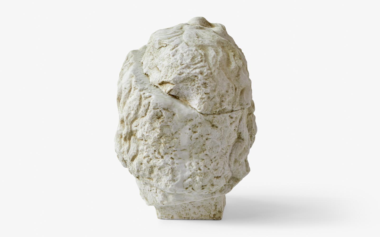 Turkish Zeus Bust Sculpture by Lagu For Sale