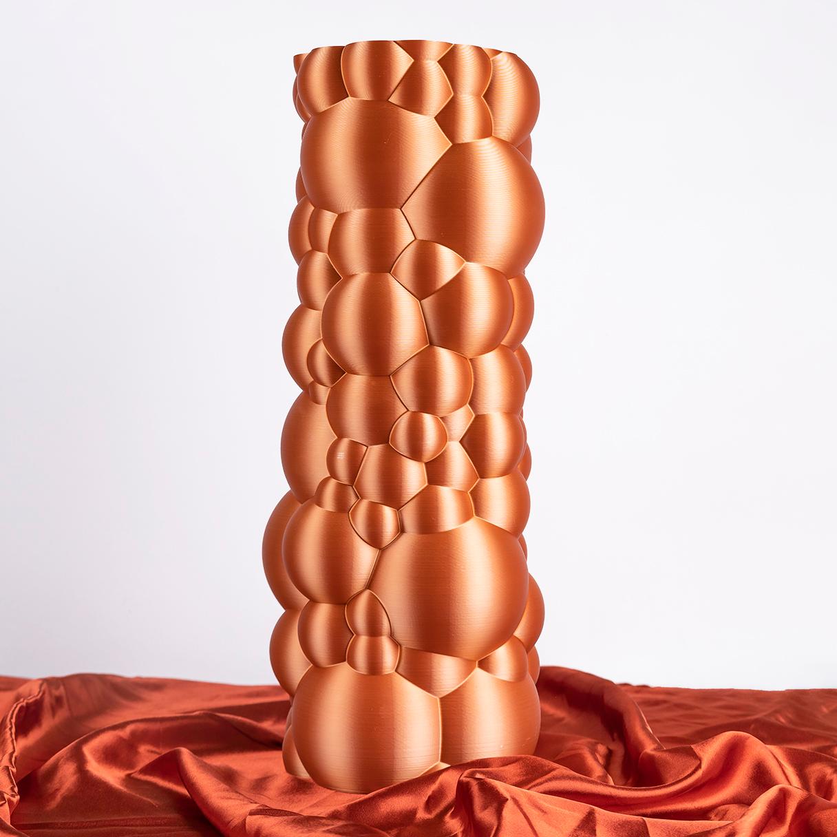 Zeus, Copper Contemporary Sustainable Vase-Sculpture 1