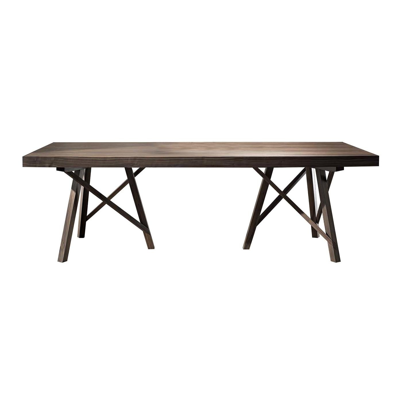 Zeus Extendable Dining Table by Giuliano and Gabriele Cappelletti by Pacini & Ca For Sale