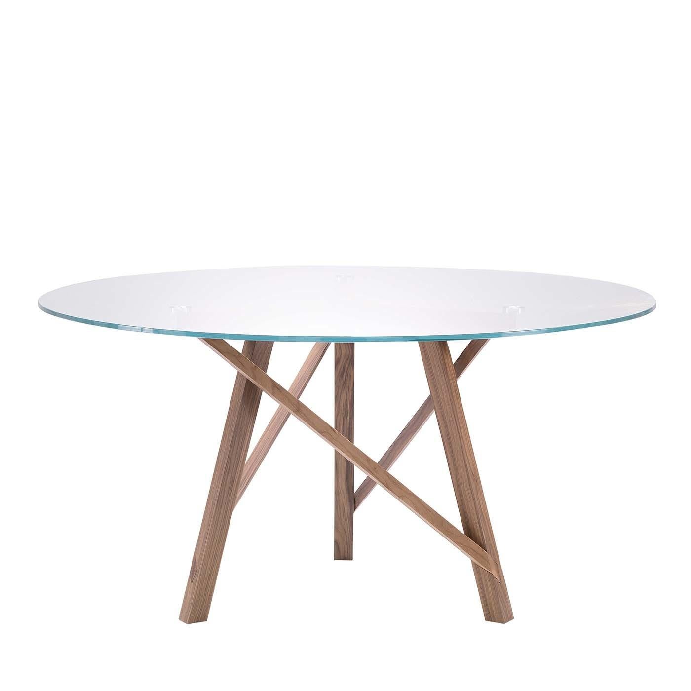 Italian Zeus Round Table by Giuliano and Gabriele Cappelletti by Pacini & Cappellini For Sale
