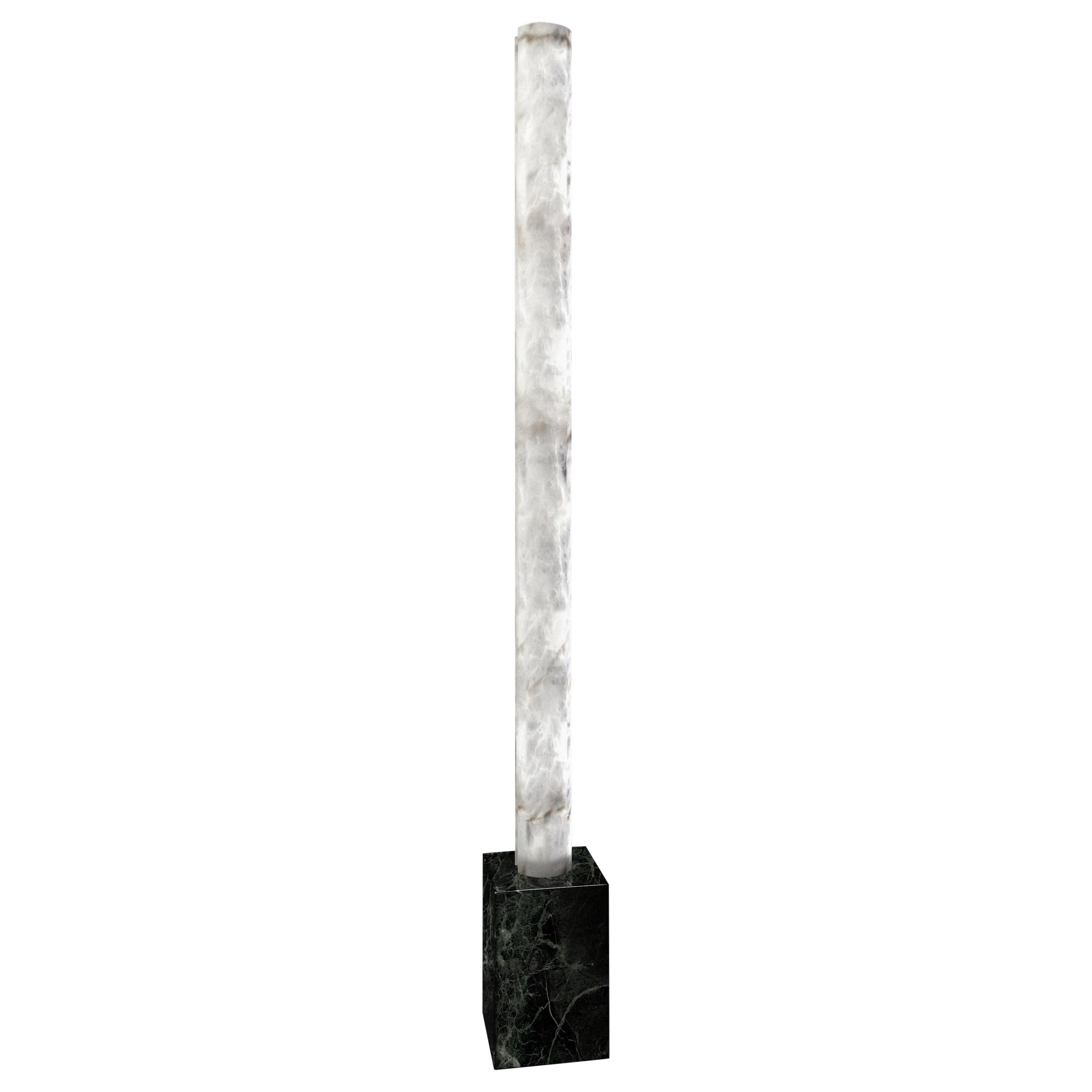 Lampadaire Zeus Verde Alpi par Alabastro Italiano en vente