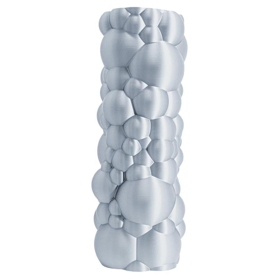 Zeus, vase-sculpture contemporain durable blanc