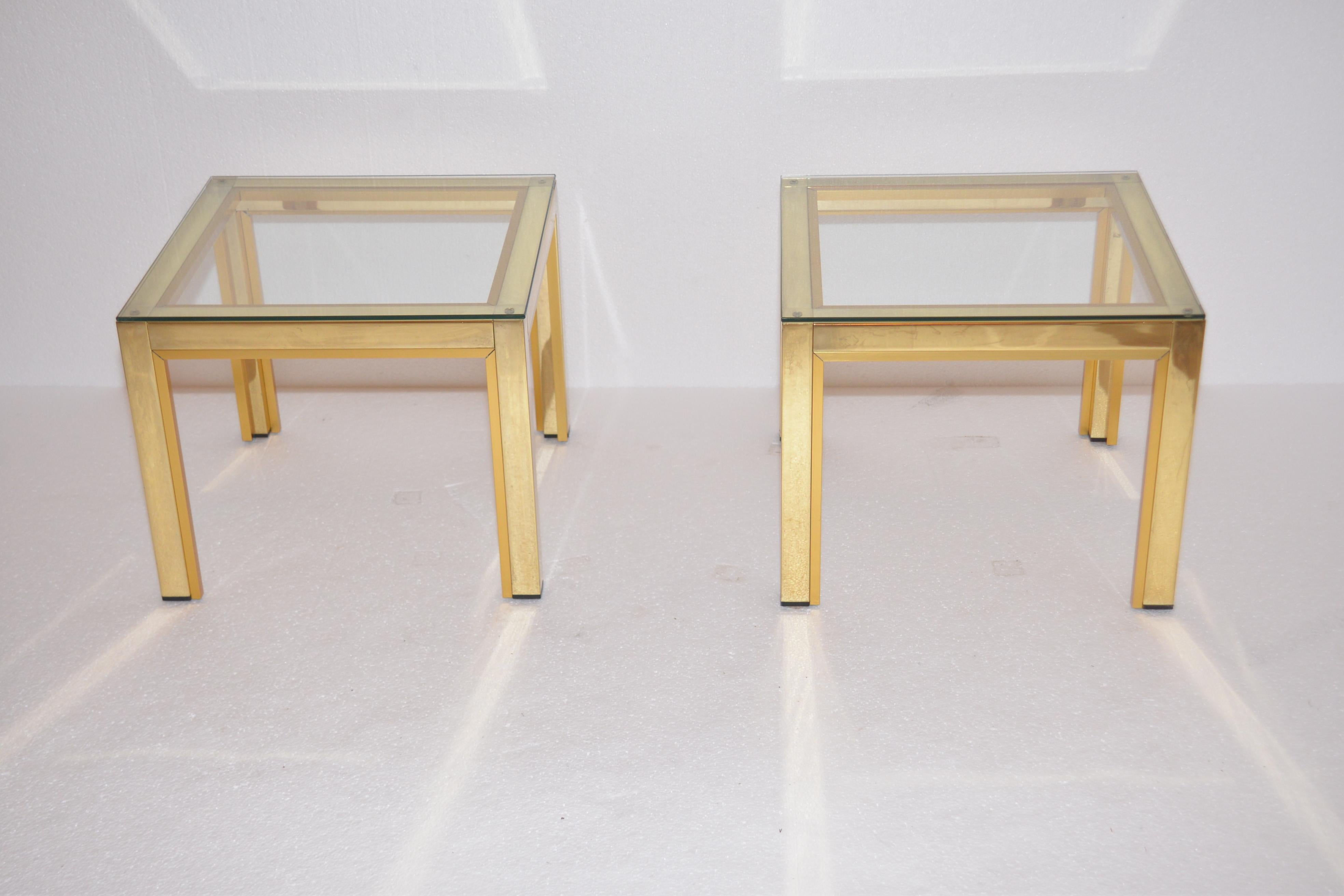 Zevi Vintage Italian Side Tables In Good Condition In Crowborough, East Sussex