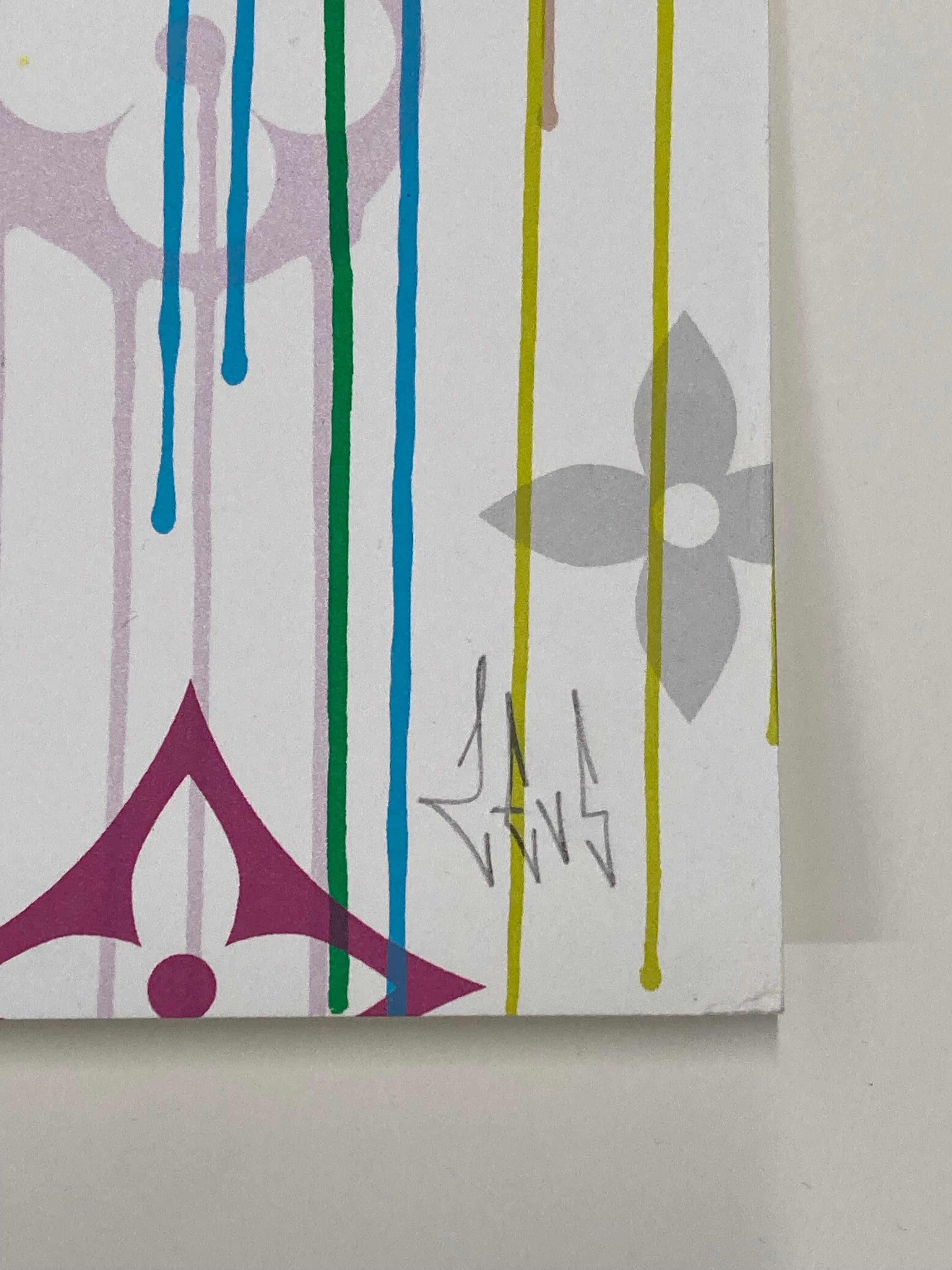 Zevs (geb. 1977)
Liquidiert Louis Vuitton (Mehrfarbig), 2011
Siebdruck in Farben auf Arches 88 300gsm Papier.
Signiert und nummeriert mit Bleistift am unteren Rand.
Herausgegeben von Lazarides, London, trägt den Blindstempel des Verlegers.

Dieser