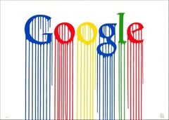 Liquidated GOOGLE serigrafía firmada y numerada por el popular artista callejero/grafitero
