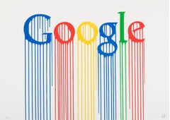 Zevs 'Liquidated Google' Edizione limitata, stampa firmata
