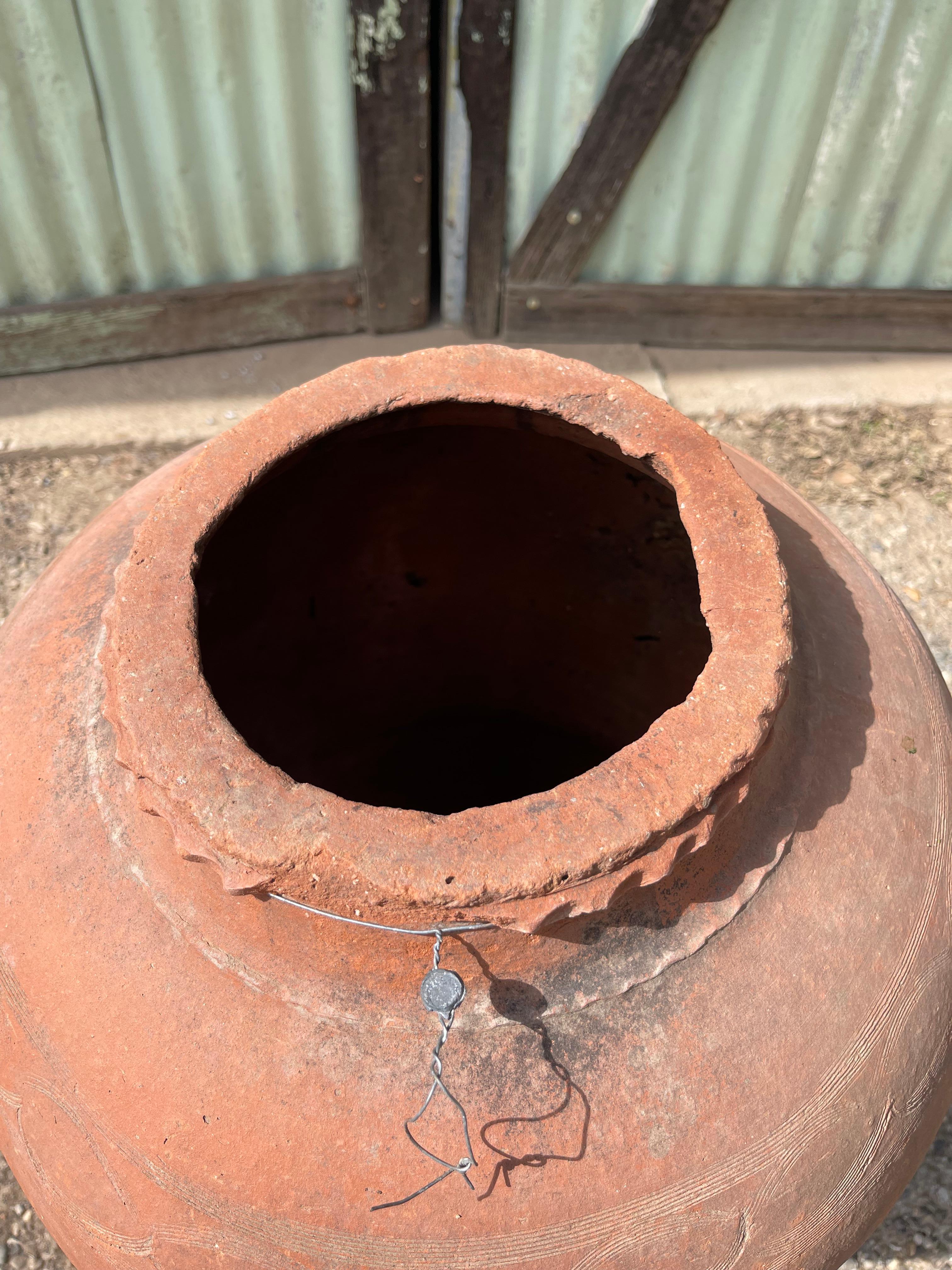 XX secolo Zeytin Küpü (Vaso di olive turche - medio) in vendita