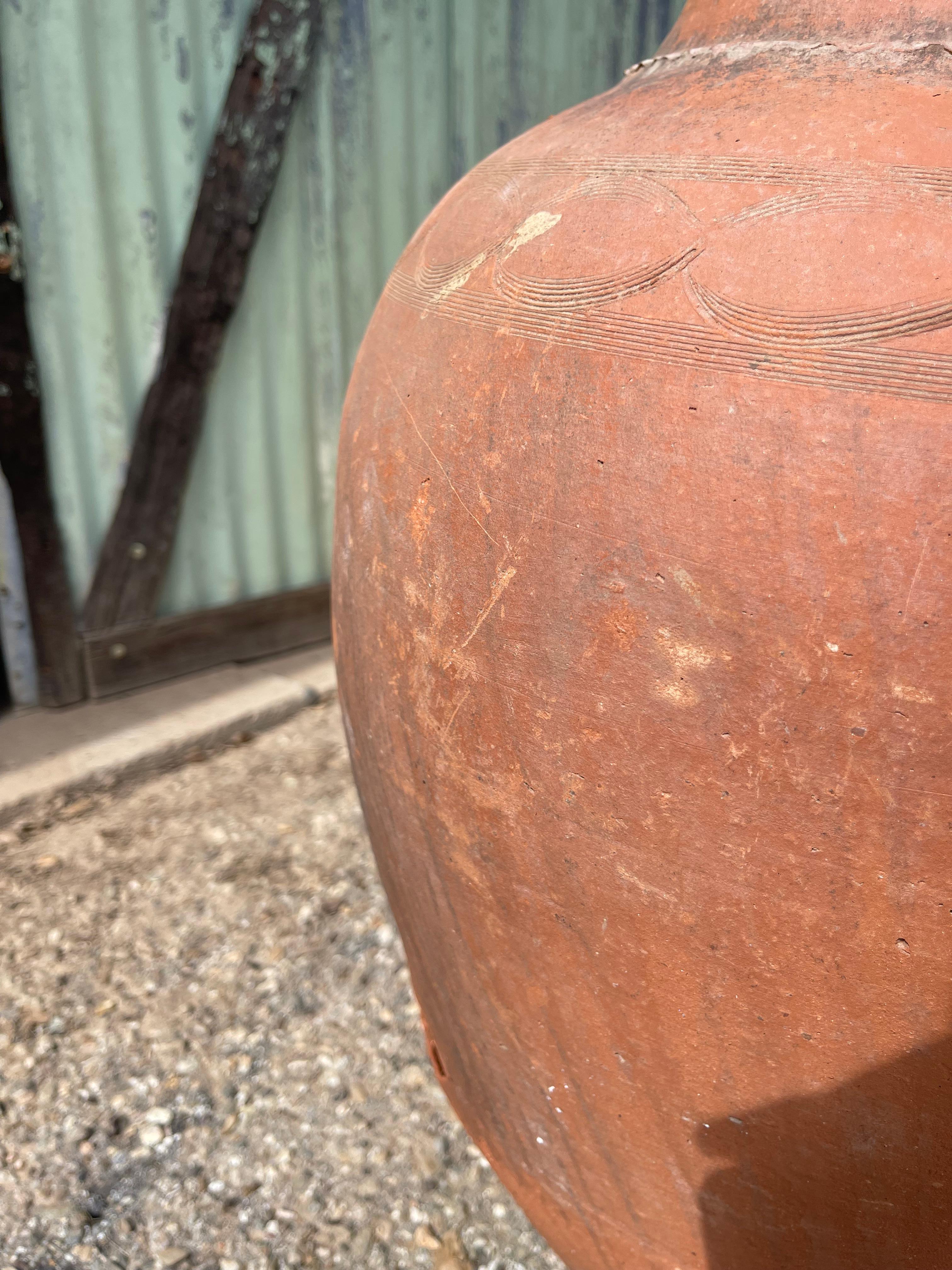 Ceramica Zeytin Küpü (Vaso di olive turche - medio) in vendita