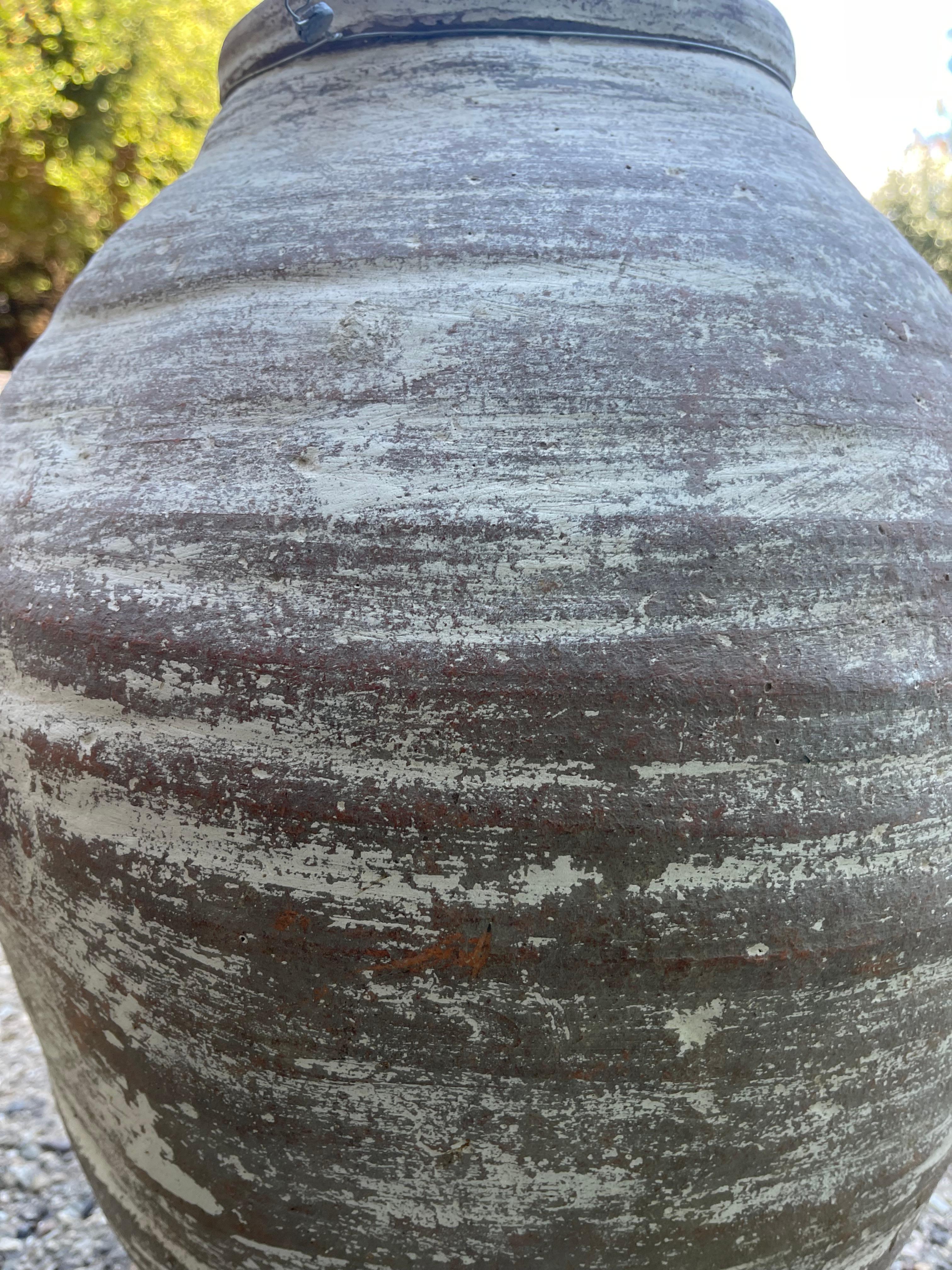 Ceramica Zeytin Küpü (Vaso di olive turche - medio) in vendita