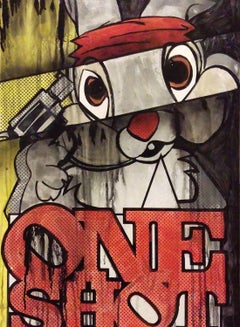 One Shot, Painting, Acrylic on Canvas