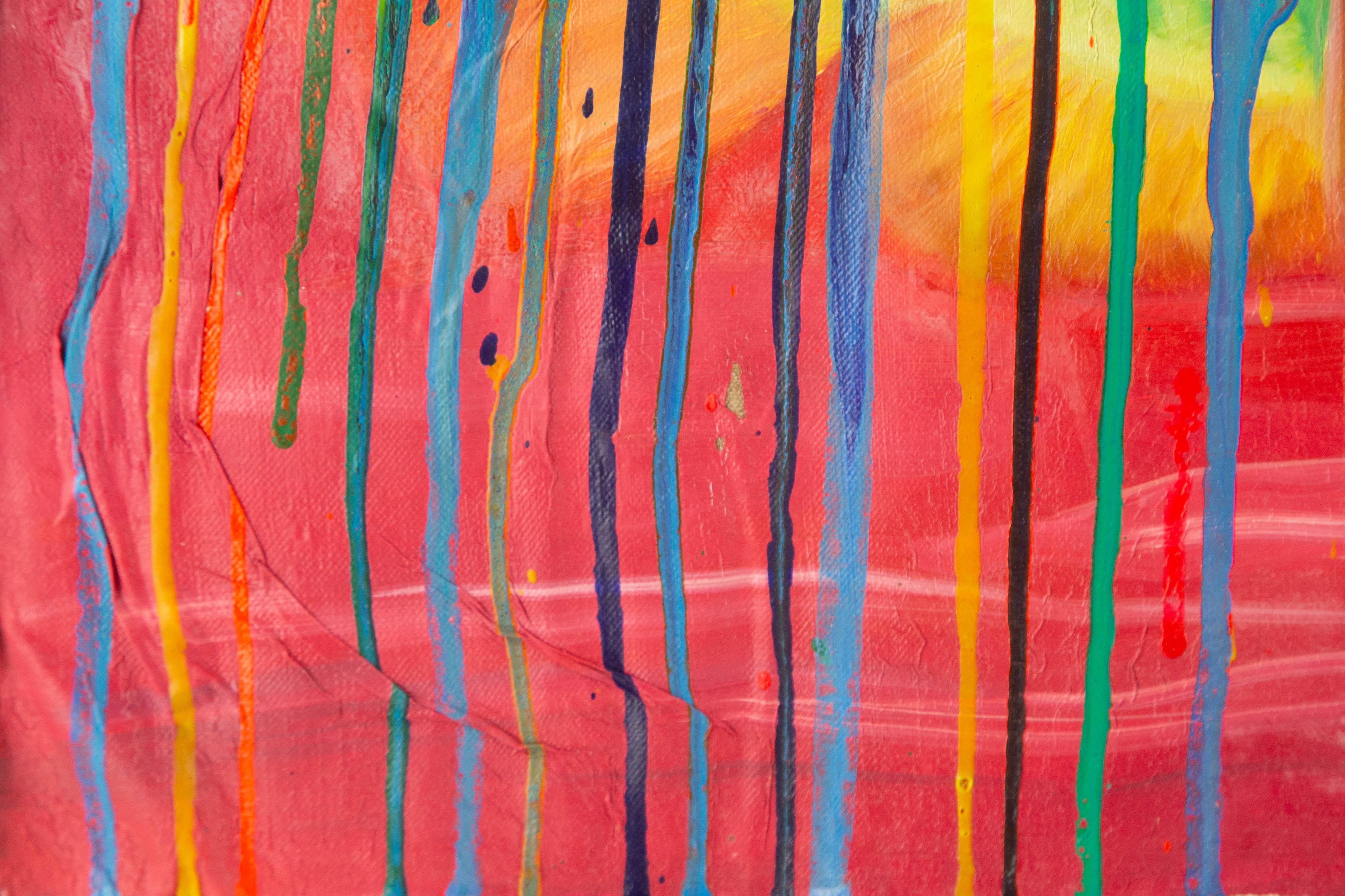 Yang Animal Huile originale sur toile 