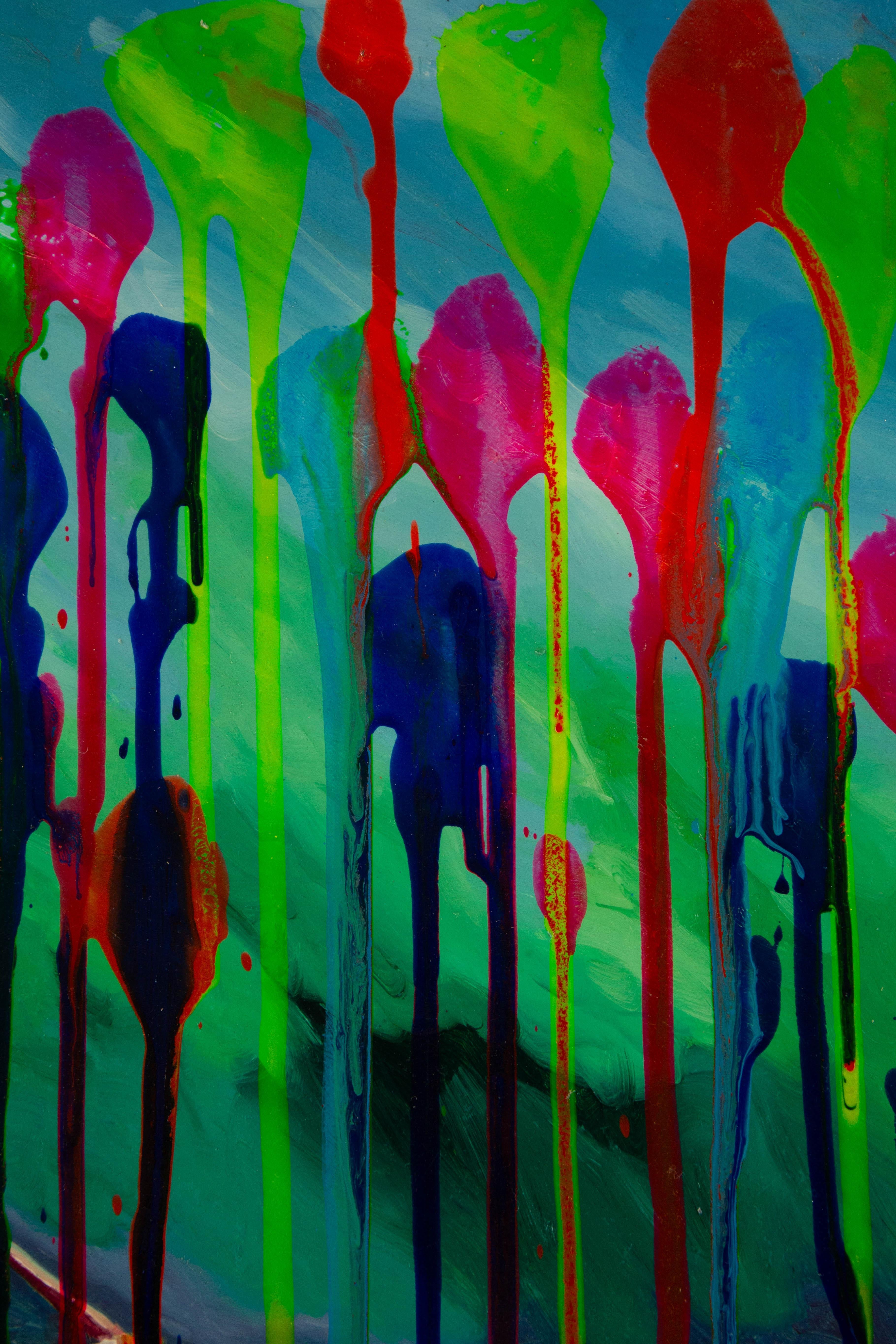 Zhan Yang Surrealist Original Ölgemälde 