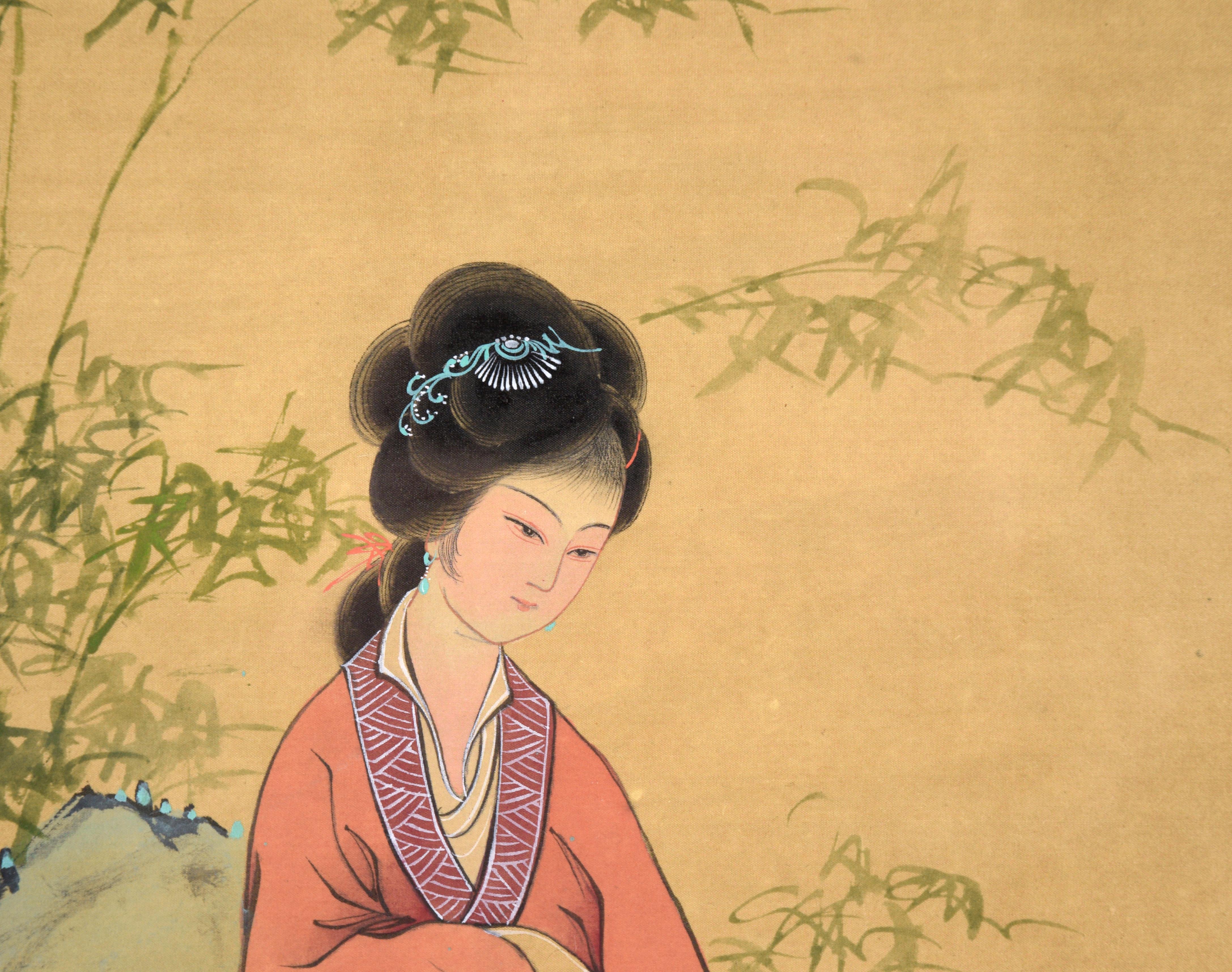 chinese silk art