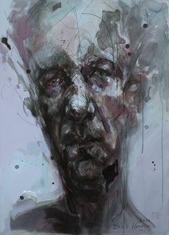 No. 120 by ZHANG Hongyu - Contemporary Portrait Painting