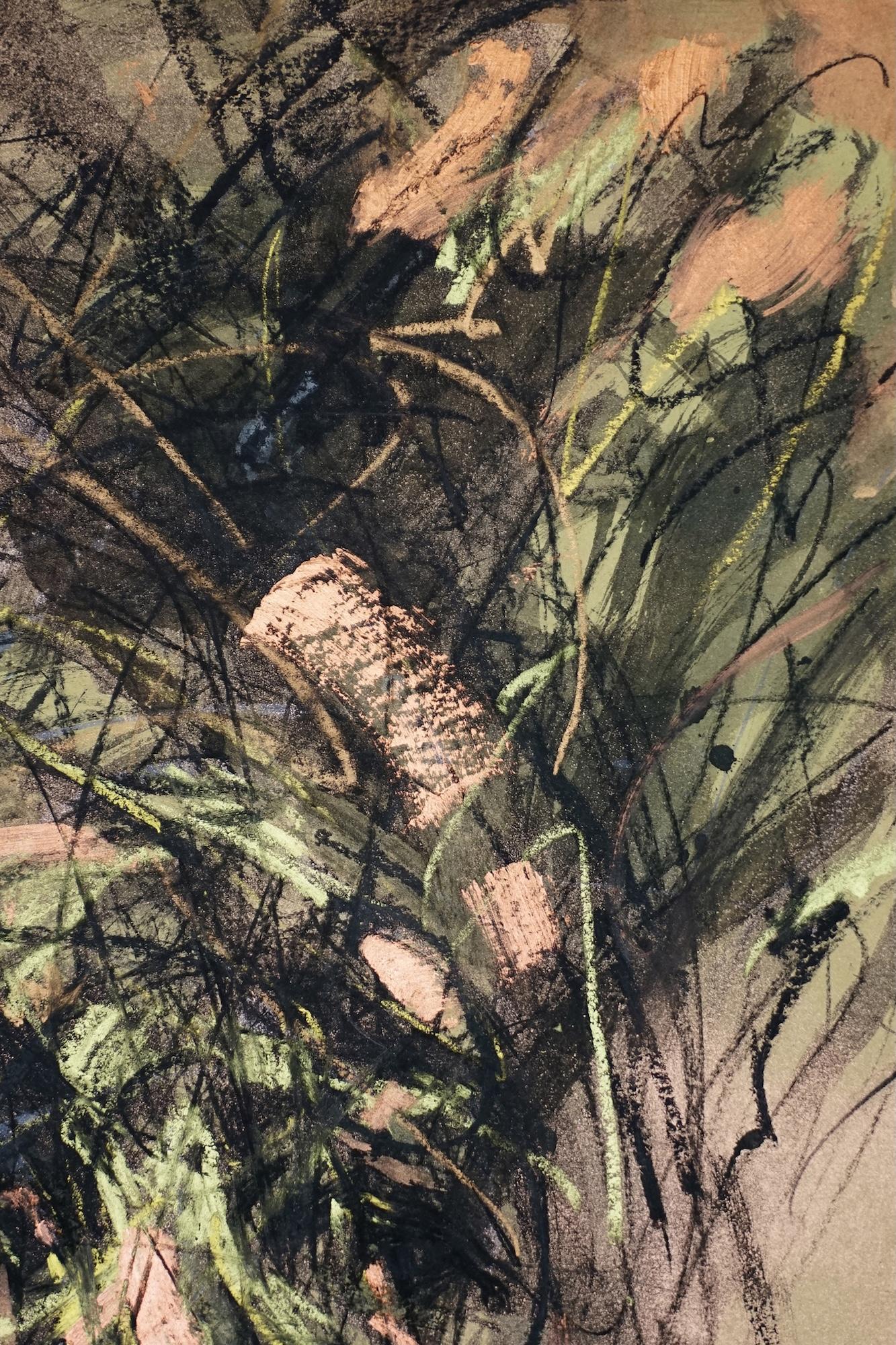 N.º 223 de Hongyu Zhang - Retrato contemporáneo, técnica mixta en venta 2