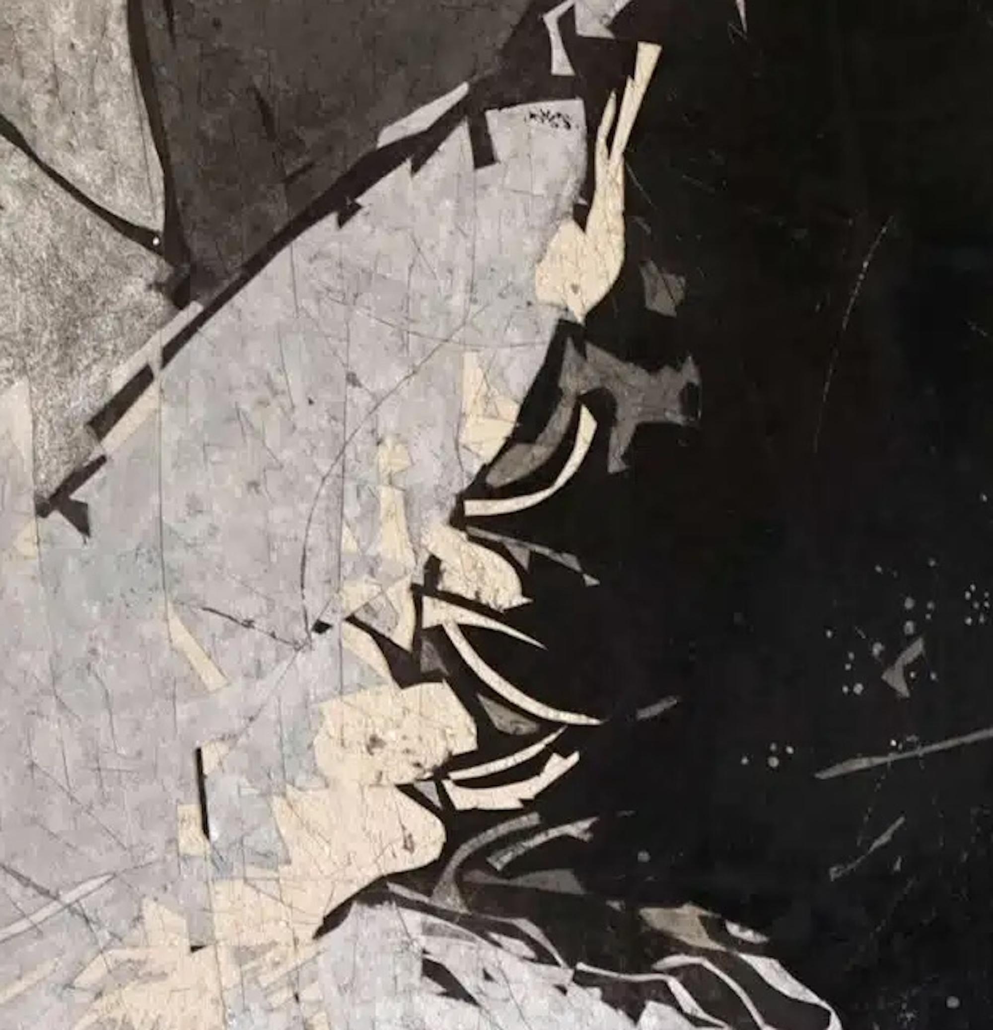 Tribute to Artists 2 by Zhang Hongyu - Portrait painting, black and white For Sale 2