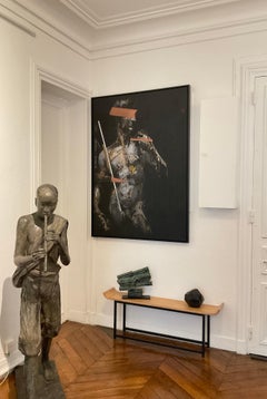 Homenaje a Miguel Ángel III de Zhang Hongyu - Retrato contemporáneo