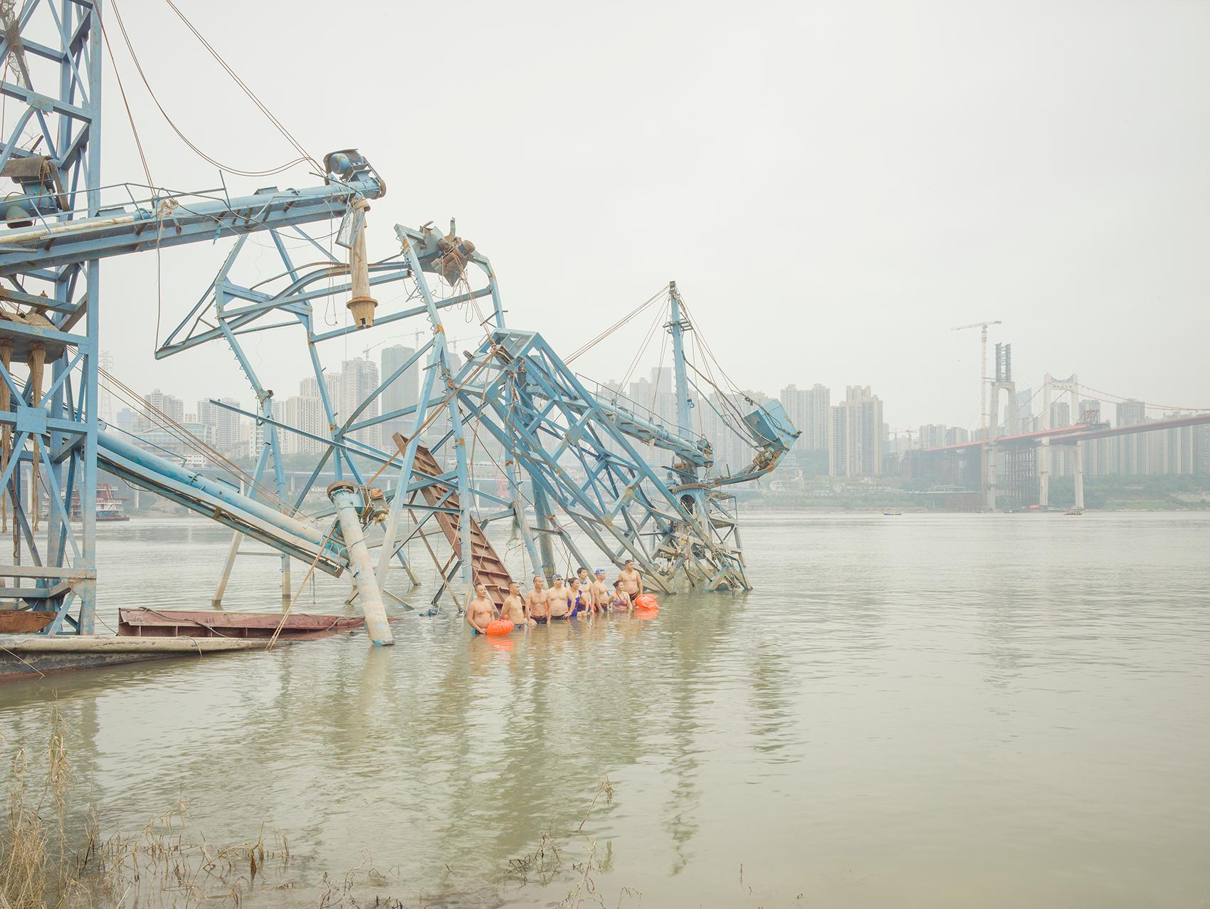 Abandoned Boats, 2017 - Zhang Kechun (Landscape Colour Photography)
Signed and numbered on reverse
Archival pigment print

Available in two sizes:
39 1/4 x 31 1/2 inches, edition of 7 + 1 AP
59 x 47 inches, edition of 3 + 1 AP

Zhang Kechun produces