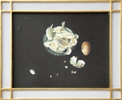 Broken Eggs -  Oil on canvas by Zhang Wei Guang - 2007