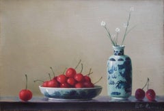 Cherries with Pottery