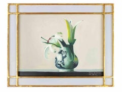 Flowers in the Vase - Oil Painting by Zhang Wei Guang - 2011