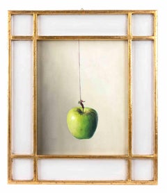 Green Apple - Oil Painting by Zhang Wei Guang - 2005