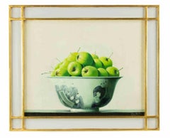 Green Apples -  Oil Painting by Zhang Wei Guang - 2000s