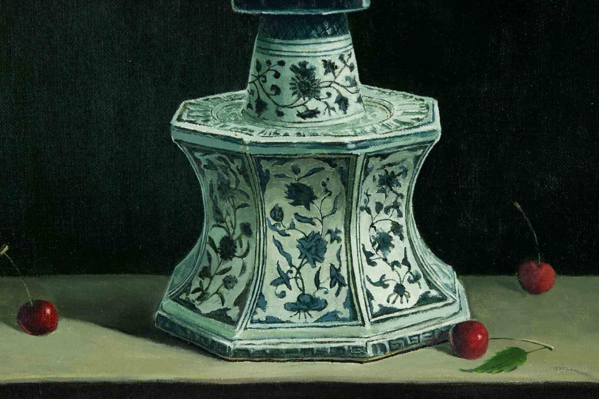 Peinture  l'huile  Red Points  de Zhang Wei Guang, annes 2010 en vente 1