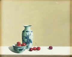 Still Life -  Oil Painting by Zhang Wei Guang - 2000s