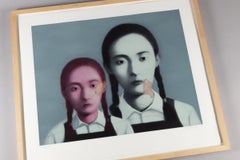 Zhang Xiaogang, Two Sisters - Fine Art Print, Chinese Artist