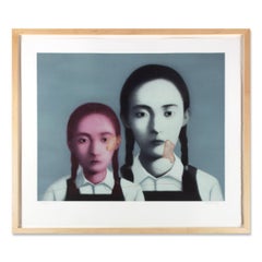 Zhang Xiaogang, Two Sisters - Fine Art Print, Chinese Artist