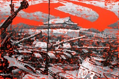 Chinesische zeitgenössische chinesische Kunst von Zhao De-Wei – politische Macht