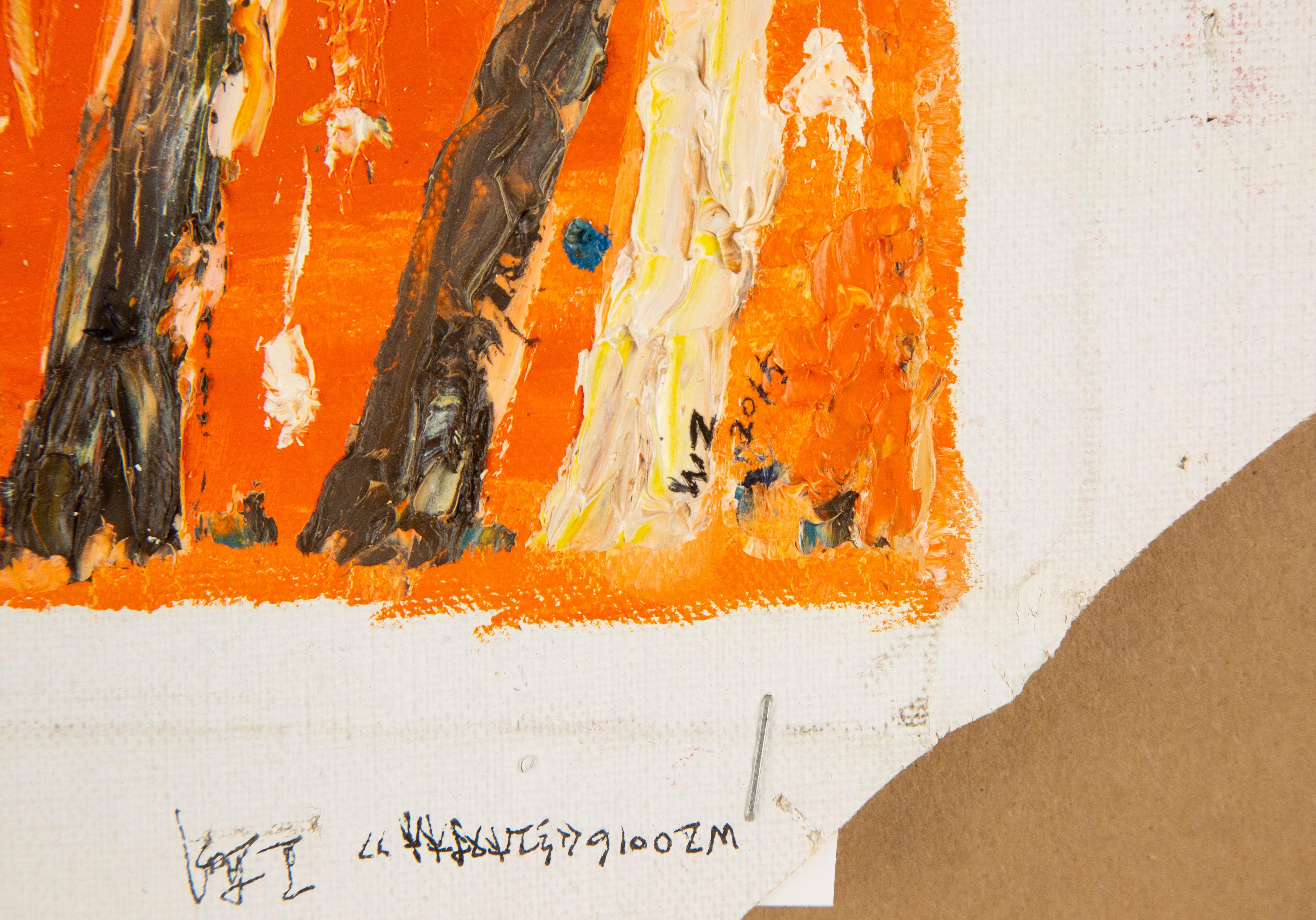 Zhao Wang Zeitgenössisches Original Öl auf Leinwand 