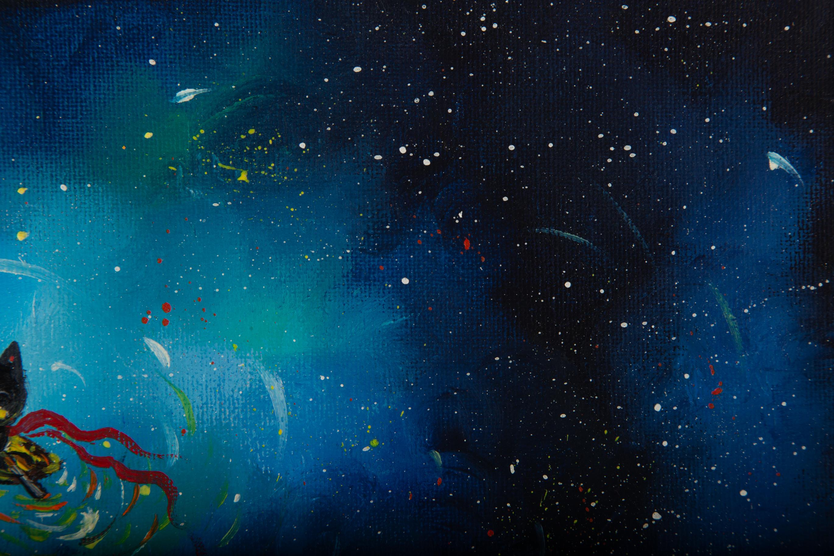 Zhao Wang Impressionista Olio originale su tela 