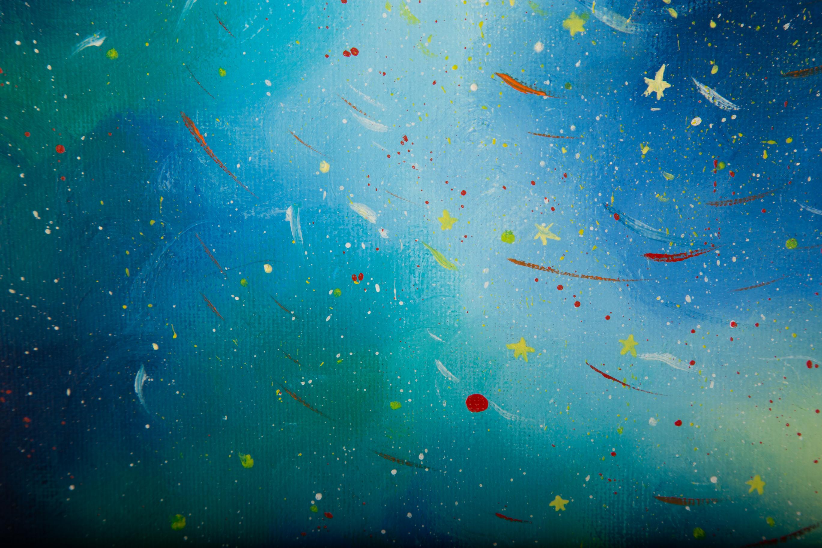 Zhao Wang Impressionista Olio originale su tela 