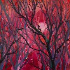 Zhao Wang Impresionista Óleo Original Sobre Lienzo "Viajar Juntos"