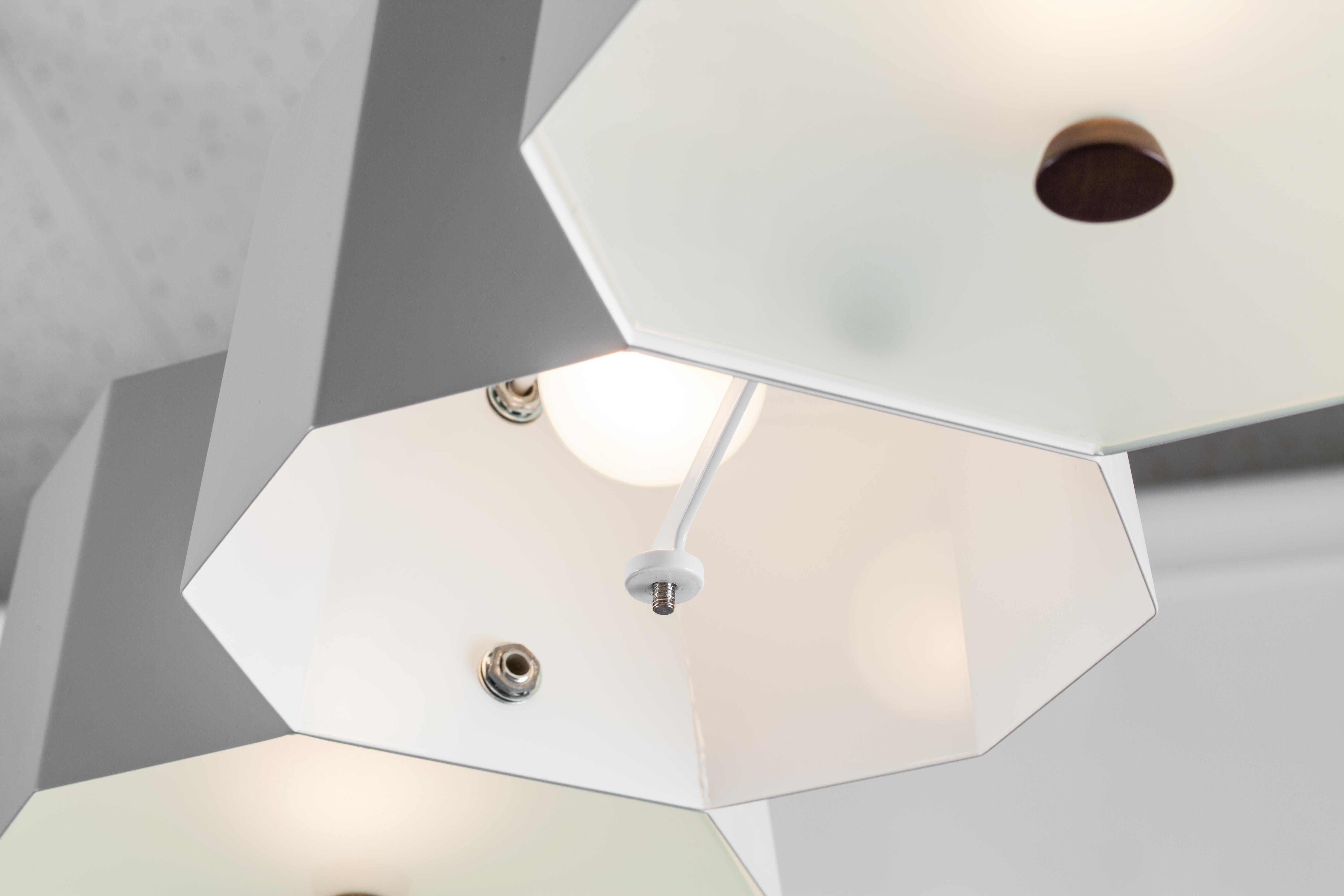 XXIe siècle et contemporain Lampe à suspension Zhe 4 en vente