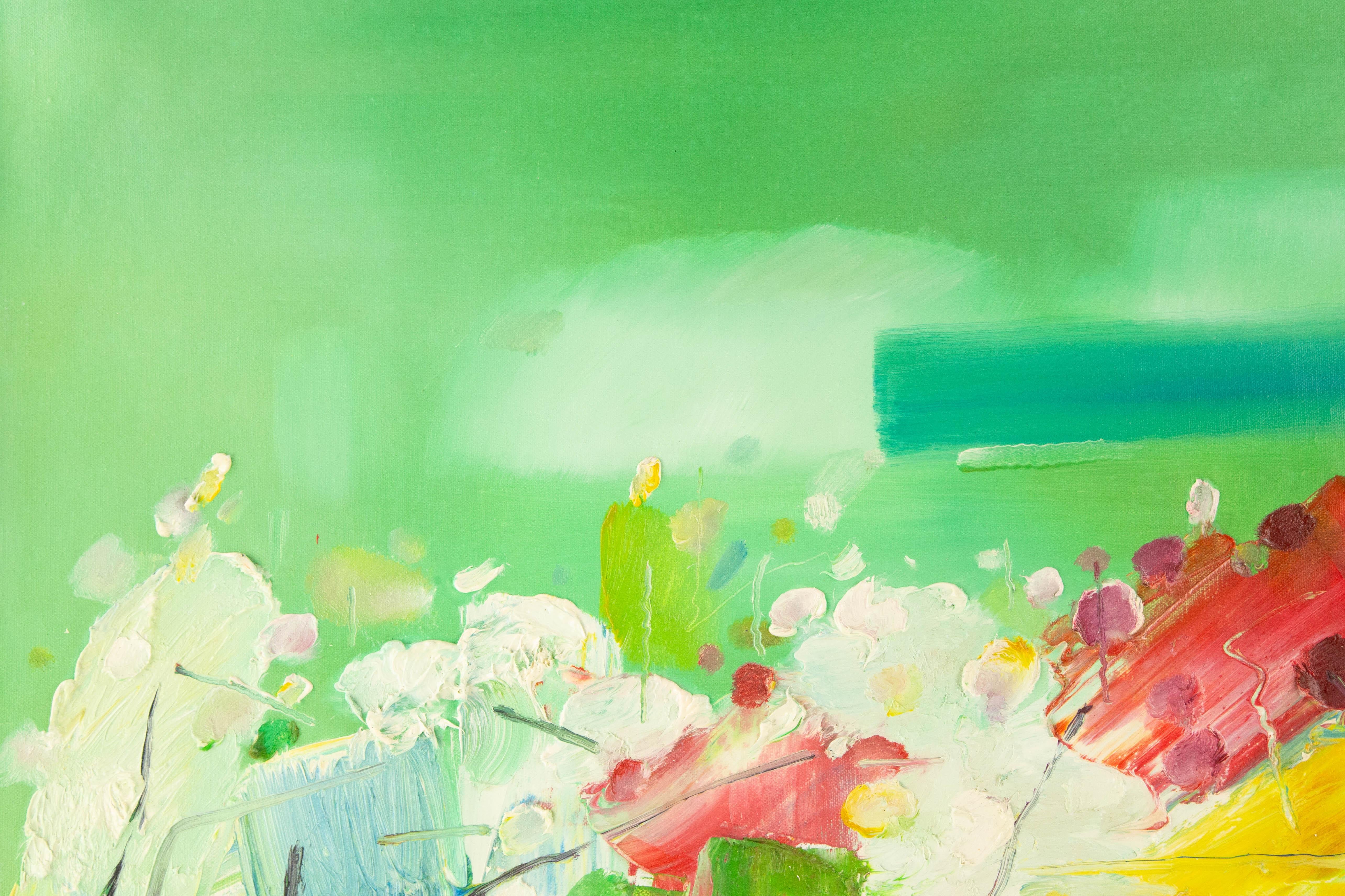 ZhengZhong Liu Contemporary Original Oil On Canvas 