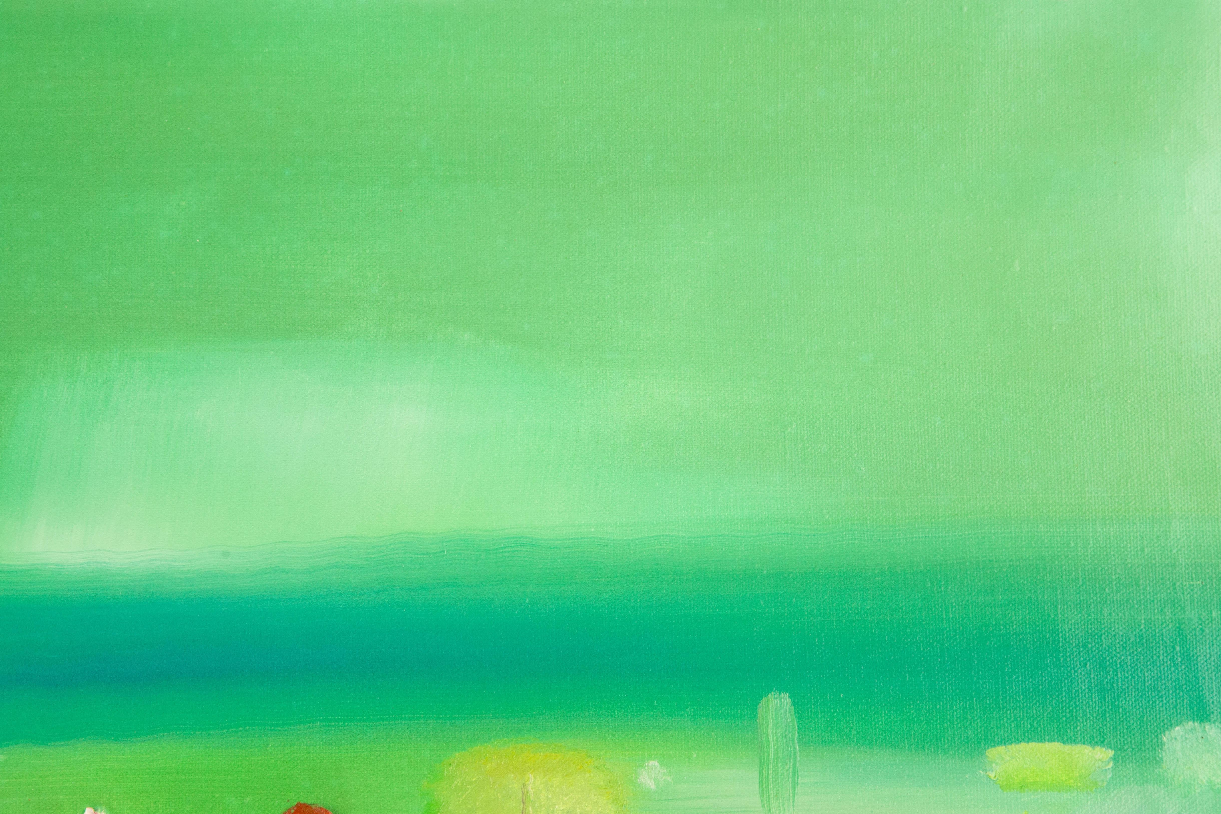 ZhengZhong Liu Contemporary Original Oil On Canvas 