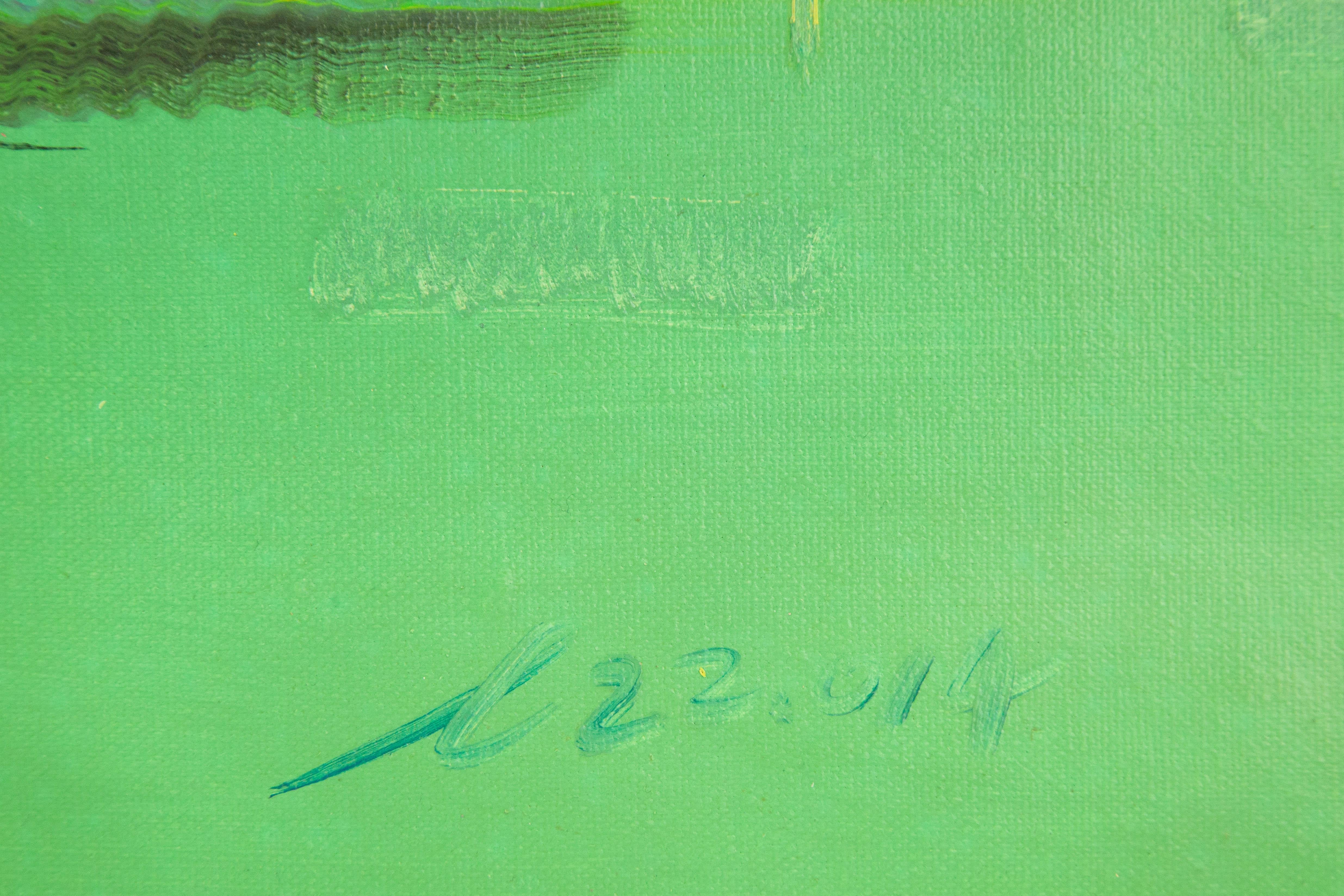 ZhengZhong Liu Contemporary Original Oil On Canvas 
