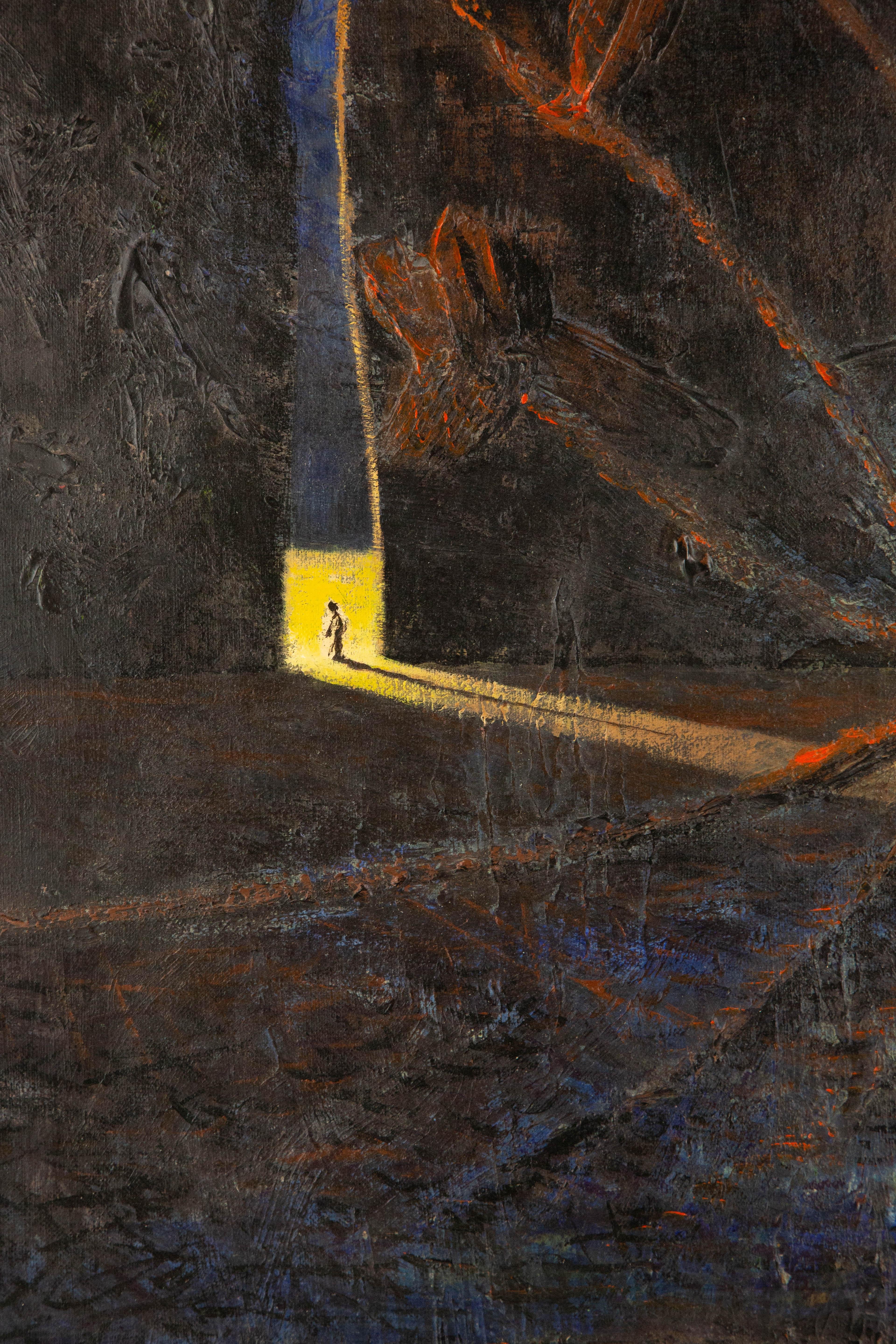 ZhenPeng Sun Zeitgenössisches Original Öl auf Leinwand 