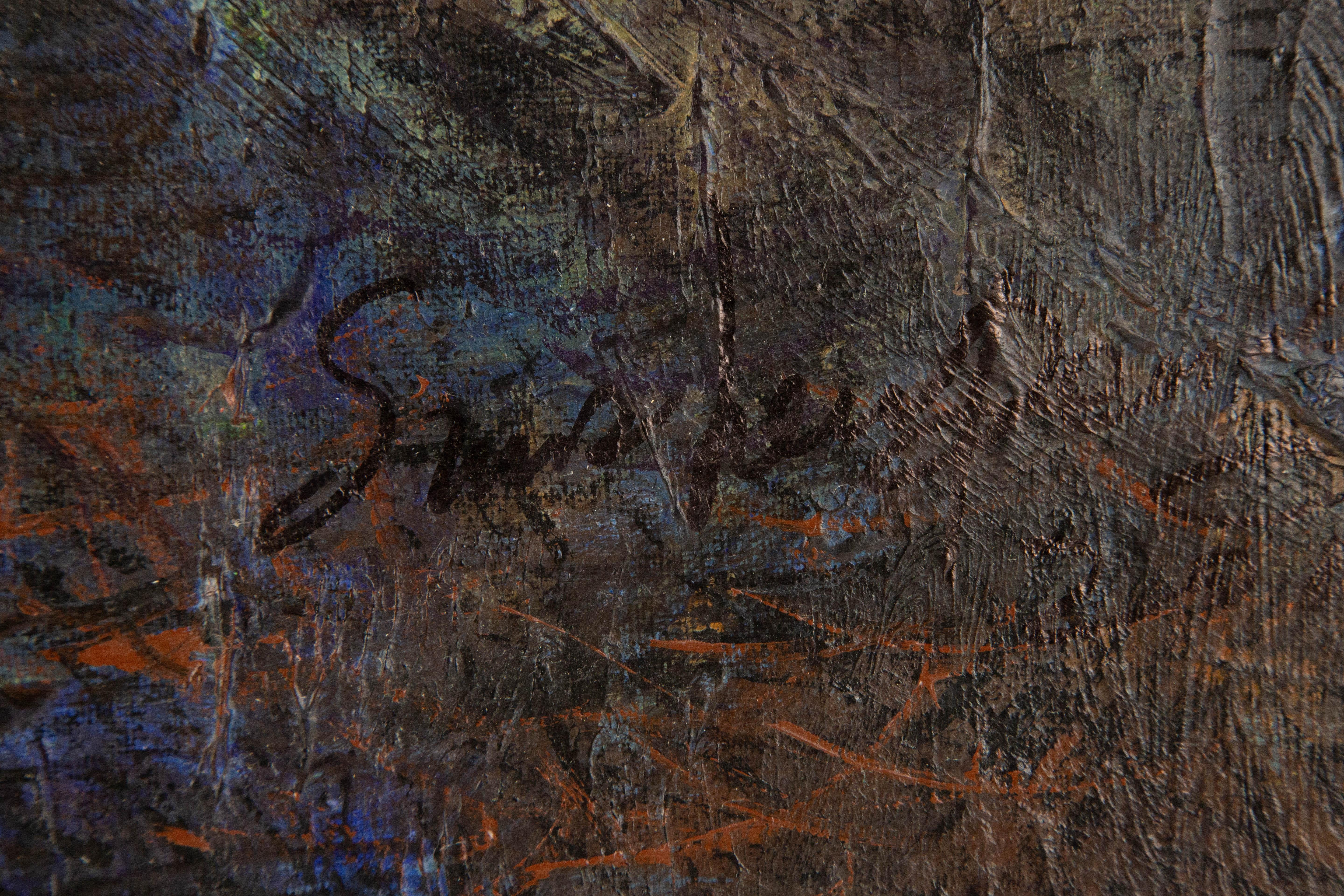 ZhenPeng Sun Zeitgenössisches Original Öl auf Leinwand 