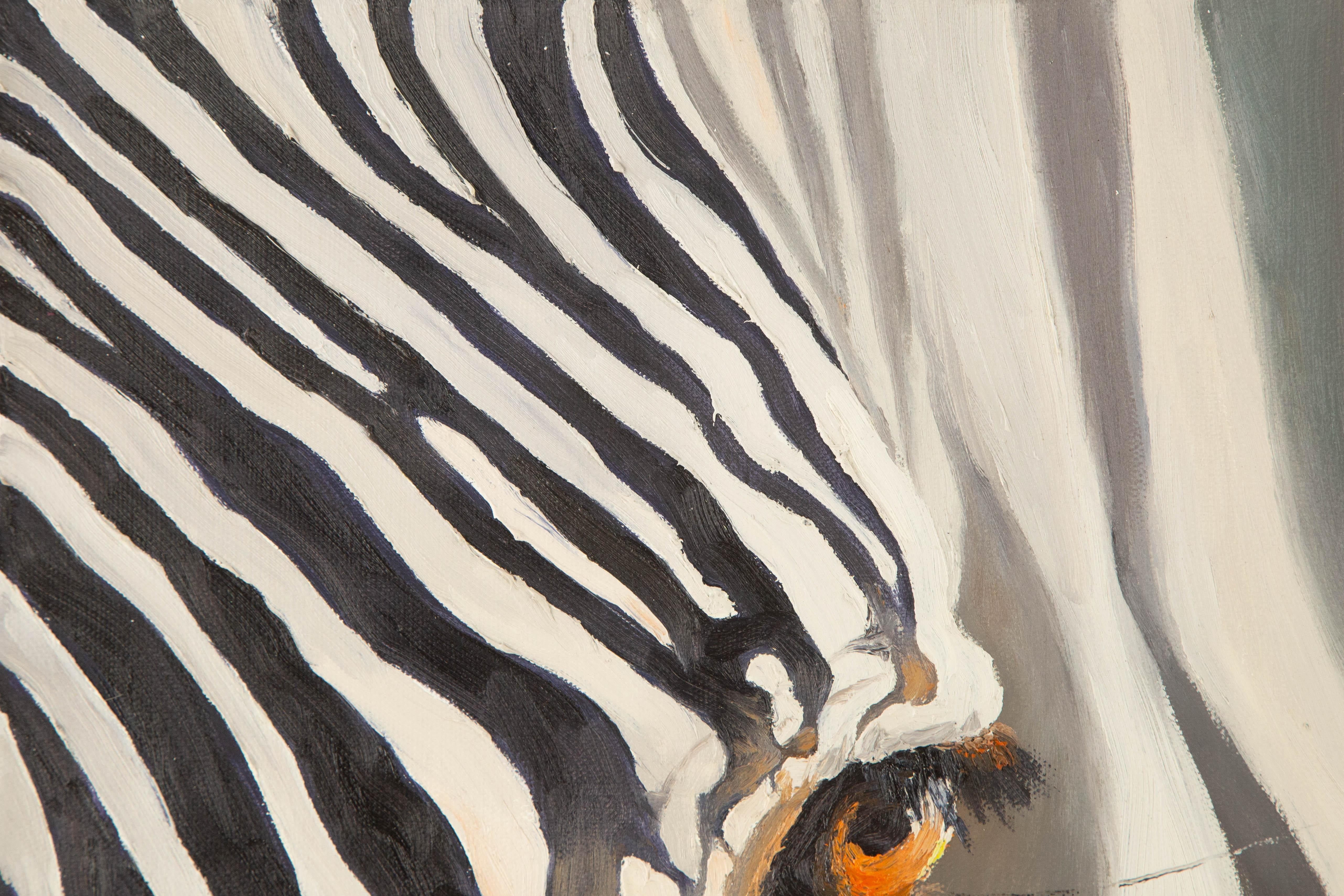Zhenpeng Zhou Animal Original Oil On Canvas 